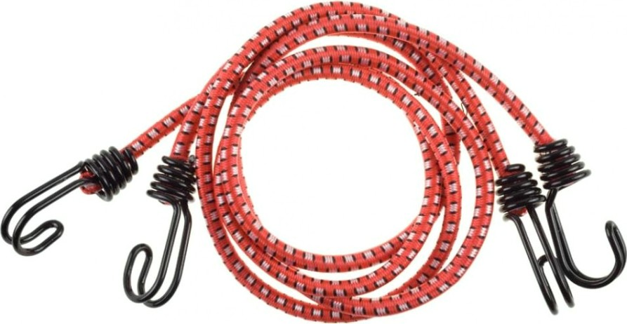 Шнур резиновый STAYER PROFESSIONAL с двойным стальным крюком, усилен. резина [40506-080]