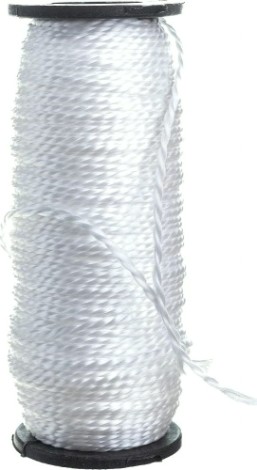 Шнур СИБРТЕХ 2 мм, L 50 м, крученый полипропиленовый, на катушке [93962]