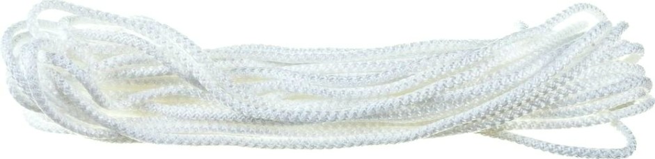 Шнур СИБРТЕХ 7 мм, L20 м вязаный полипропиленовый, белый [93960]