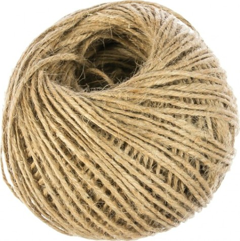 Шпагат джутовый СИБРТЕХ L 90 м, 4-ниточный бухта, 1120 текс, 19,2 кгс [93877]