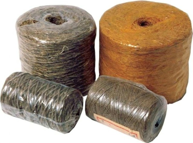 Шпагат пеньковый КАНАТ 3400 текс по 0,4 кг [00-00002271]