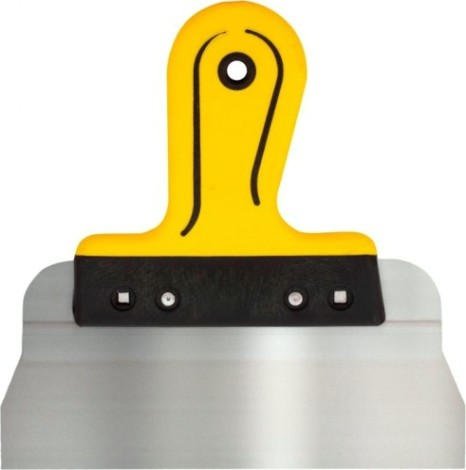 Шпатель Biber 35155 ПРОФИ фасадный нерж.сталь с 2-х комп.рукояткой 200мм [тов-211428]