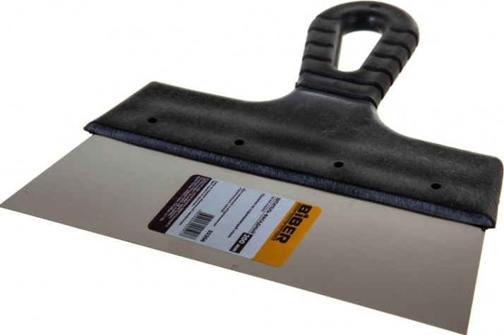 Шпатель Biber 35206 фасадный нерж. сталь, 200мм [Тов-048240]