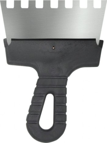 Шпатель Biber 35212 фасадный 150 мм, зуб 8х8 мм [тов-048246]