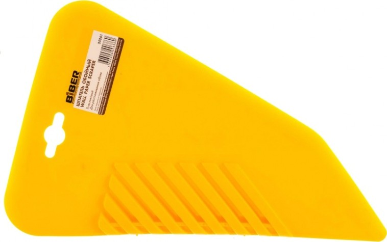 Шпатель Biber 35261 обойный 300мм, пластиковый [Тов-048251]