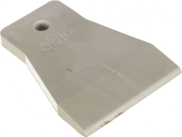 Шпатель Biber 35266 резиновый белый 60мм [Тов-130025]