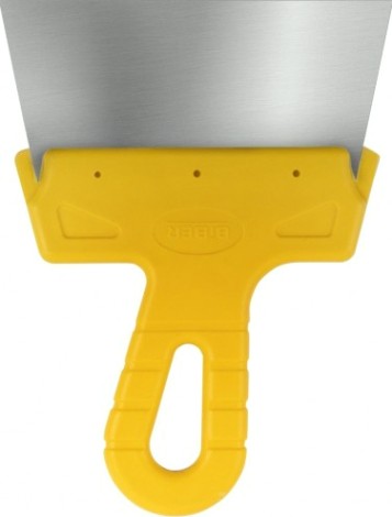 Шпатель Biber МАСТЕР 35175 фасадный нерж. сталь, желтая рукоятка, 150мм [Тов-176002]
