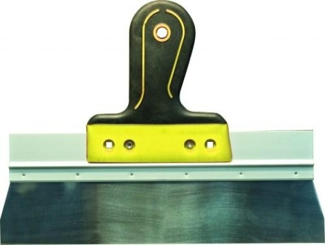 Шпатель фасадный из нержавеющей стали 888 "Профи" с резино-пластиковой ручкой 600 мм 3088600 [3088600]