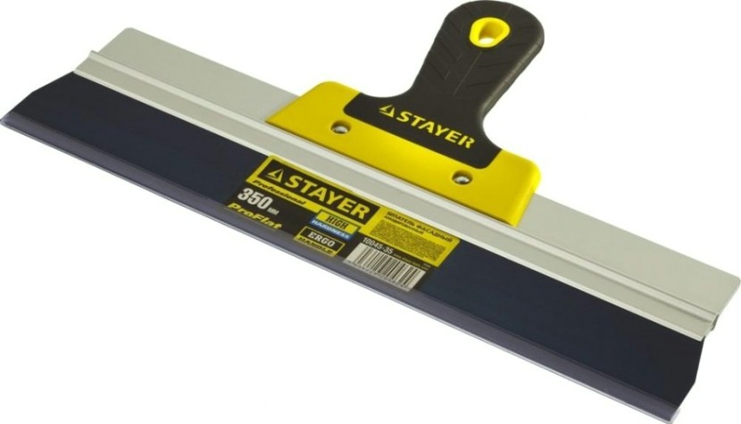 Шпатель фасадный STAYER "PROFESSIONAL" 350 мм, полотно анодированное 10045-35 [10045-35]