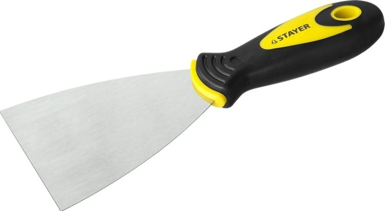 Шпатель малярный STAYER "MASTER" 60 мм, полотно из нержавеющей стали 10041-06 [10041-06]