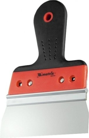 Шпатель MATRIX 350 мм фасадный из нержавеющей стали, 350 мм, 2-комп. руч [85517]