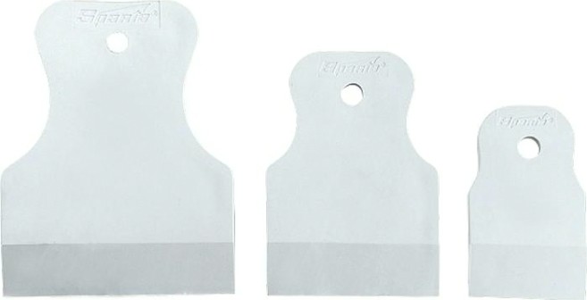 Шпатель MATRIX набор 40-60-80 мм белая резина, 3 шт. [858275]