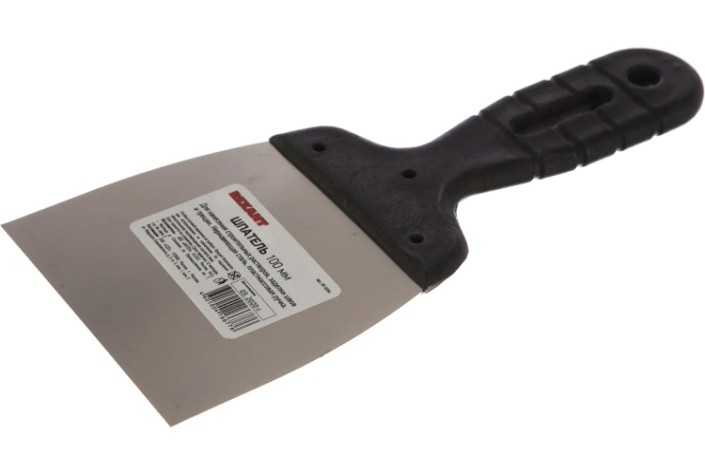 Шпатель REXANT 89-0204 100 мм нержавеющая сталь