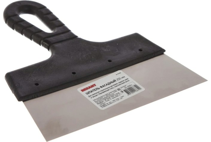 Шпатель REXANT 89-0206 фасадный 200 мм нержавеющая сталь