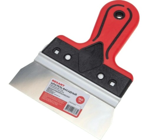 Шпатель REXANT 89-0212 фасадный, нержавеющая сталь, 150мм