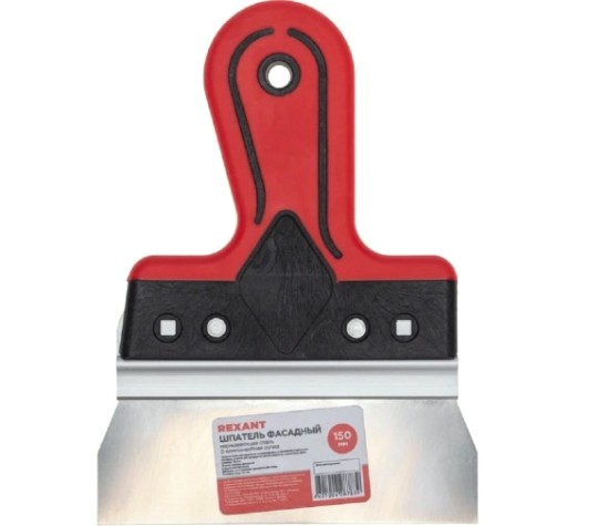 Шпатель REXANT 89-0212 фасадный, нержавеющая сталь, 150мм