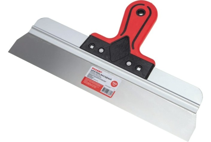 Шпатель REXANT 89-0216 фасадный, нержавеющая сталь, 350мм