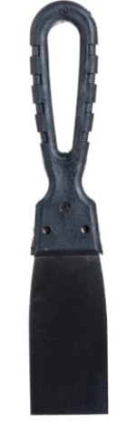 Шпатель СИБРТЕХ 40 мм лопатка из нержавеющей стали, пластмассовая ручка/ [85430]