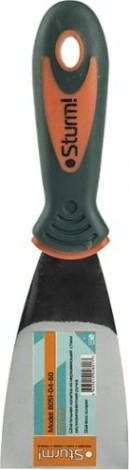 Шпатель Sturm 8051-04-60 из нержавеющей стали 60мм, 2-х компонентная рукоят
