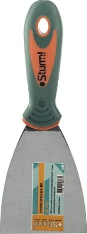 Шпатель Sturm 8051-04-80 из нержавеющей стали 80мм, 2-х компонентная рукоят