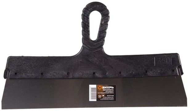 Шпатель ВИХРЬ 350мм нерж.cталь пластиковая рукоятка [73/3/2/23]