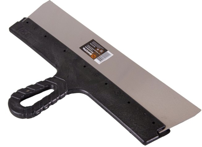 Шпатель ВИХРЬ 350мм нерж.cталь пластиковая рукоятка [73/3/2/23]