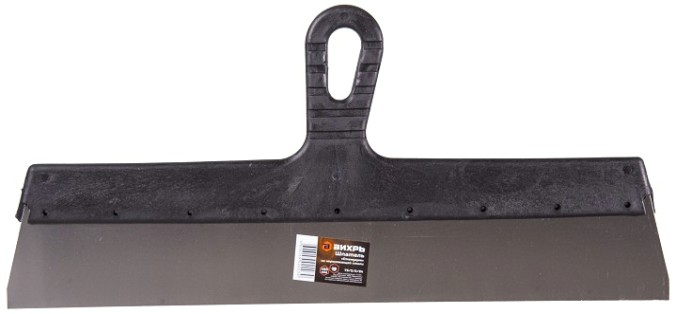 Шпатель ВИХРЬ 450мм нерж.cталь пластиковая рукоятка [73/3/2/24]