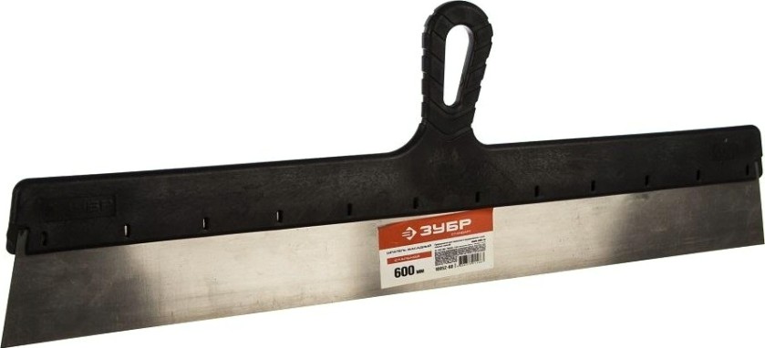 Шпатель ЗУБР СТАНДАРТ фасадный, стальное полотно, 600мм [10052-60]