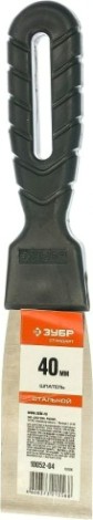 Шпатель ЗУБР СТАНДАРТ стальное полотно, 40мм [10052-04]