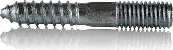 Шпилька-шуруп М10 х 60 сантехническая
