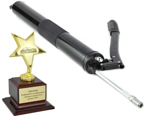 Шприц БелАК 1000 мл "Премиум" рычажно-плунжерный с резиновой ручкой [БАК.90527]