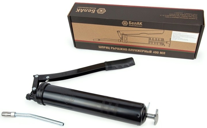 Шприц БелАК 400 мл рычажно-плунжерный [БАК.00400]