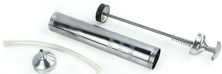 Шприц БелАК 500 мл плунжерный маслозаливной [БАК.00219]