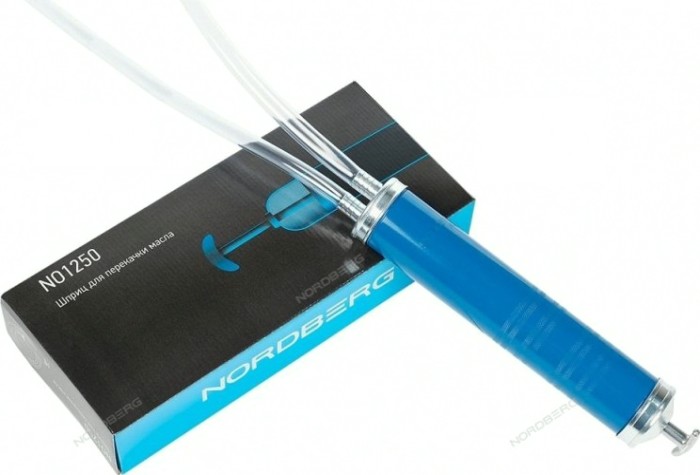 Шприц для заливки масла NORDBERG NO1250 500мл. [ЦБ-00017343]