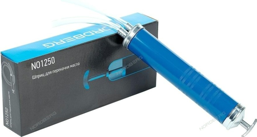 Шприц для заливки масла NORDBERG NO1250 500мл. [ЦБ-00017343]