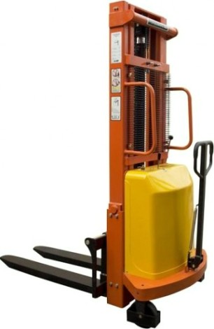 Штабелер аккумуляторный GROST HED 10/20 с электроподъемом (не самоходный) 101471