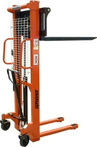 Штабелер GROST HDR 10/16 гидравлический с раздвижными вилами (100900) [100900]