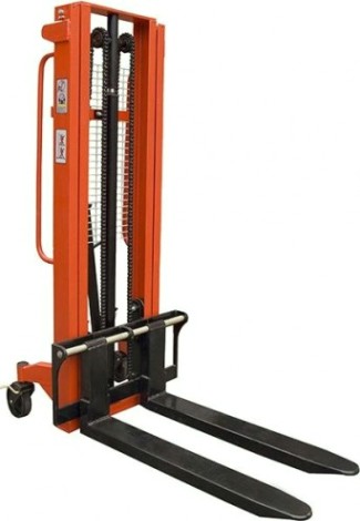 Штабелер GROST HDR 10/25 гидравлический, с раздвижными вилами (101773) [101773]