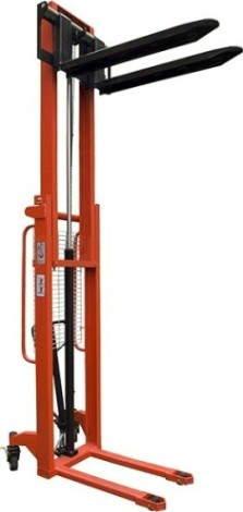 Штабелер GROST HDR 10/30 гидравлический, с раздвижными вилами (101333) [101333]