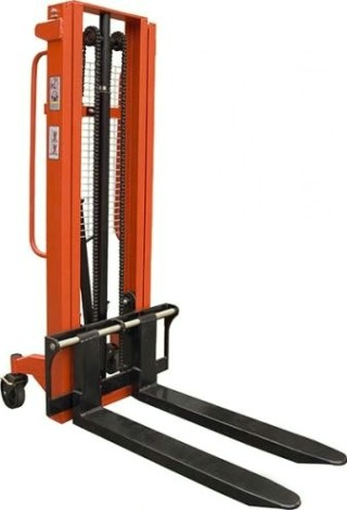 Штабелер GROST HDR 15/16 гидравлический с раздвижными вилами (100917) [100917]