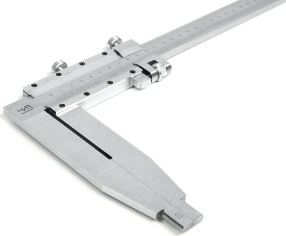 Штангенциркуль ЧИЗ ШЦ-3 - 2000 губки 300 мм, 0,05, L - 2000 мм [26287]