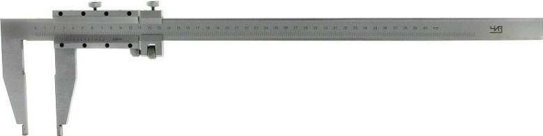 Штангенциркуль ЧИЗ ШЦ-3 - 500 губки 100 мм, 0,05, L - 500 мм [29127]