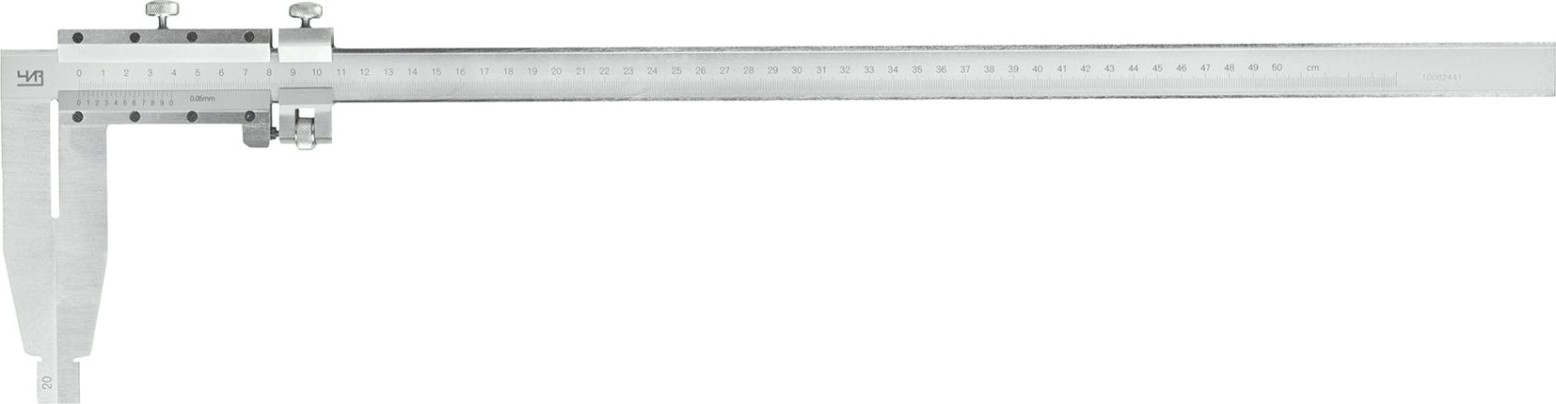Штангенциркуль ЧИЗ ШЦ-III-500 губки 125 мм, 0,05, L - 500 мм [26283]