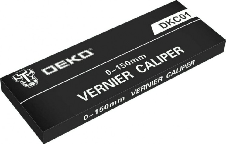 Штангенциркуль DEKO DKC01 металлический в кейсе [065-0928]