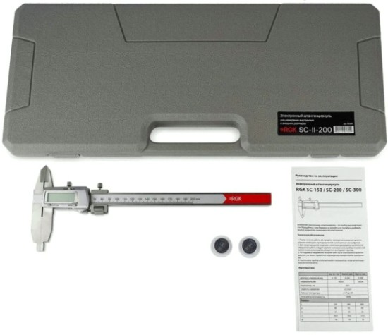 Штангенциркуль электронный RGK SC-II-200 [757249]