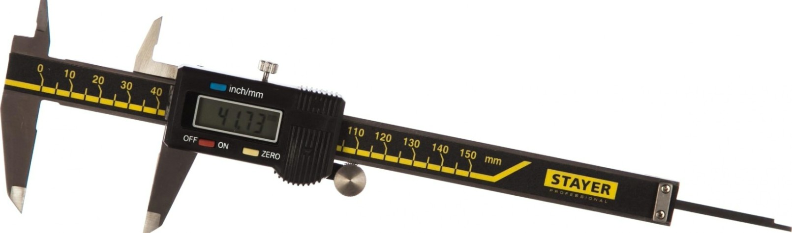 Штангенциркуль электронный STAYER PROFESSIONAL-150 Э нерж сталь, 150мм [34410-150]