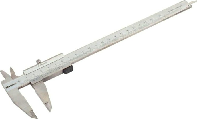 Штангенциркуль Norgau ШЦ-I 0-200 0,05, L - 200 мм [040005020]