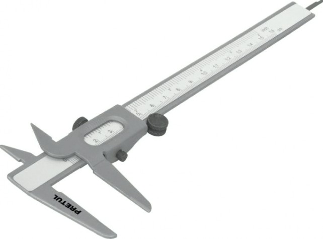 Штангенциркуль PRETUL VER-6P 0,4, L - 127 мм [21454]