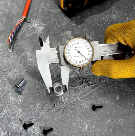 Штангенциркуль REXANT 12-9106 стрелочный 150 мм Штангенциркуль REXANT 12-9106 стрелочный 150 мм