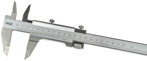 Штангенциркуль RGK SCMM-200 двусторонний с микрометрической установкой нониуса [757157]